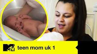 Mia's Anxiety About Being A New Mum | Teen Mom UK 1