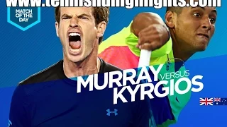 Andy Murray vs Nick Kyrgios Highlights HD 1/4 Australian Open 2015