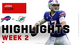 Josh Allen's Electric Day w/ 417 Passing Yds & 4 TDs | NFL 2020 Highlights