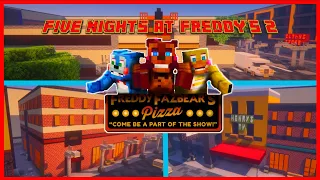 I built Five Nights at Freddy's 2 in MINECRAFT (Map Download)