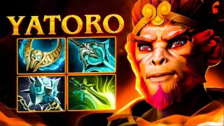 YATORO with a NEW BUILD through a REVENANT BROOCH on Monkey King Dota 2!