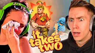 TRY NOT TO LAUGH or CRY WITH TALIA? Miniminter x Talia Mar (It Takes Two)