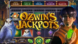 🦉 OZWIN'S JACKPOTS 🦉 Videoslot by Yggdrasil 🔮 #slotonline #casino