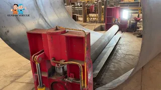 How to make a Tanker Body of Cement Bulk Semi Trailer?