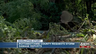 Pottawattamie Co. asking for damage reports