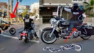 Scooty OFFENDS Hardcore Biker, Then THIS Happens | STUPID, CRAZY & ANGRY People Vs Bikers [Ep.#1005]