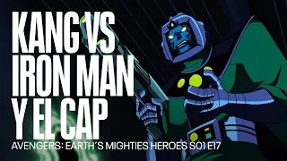 Iron Man y Capitán América se enfrentan a Kang | Avengers: Earth´s Mightiest Heroes