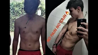 My 8 months incredible body transformation! (Calisthenics) Italy.