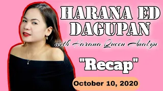 HARANA ED DAGUPAN | ANALYN SERVINIAS BAUTISTA | ENERGY FM DAGUPAN 90.3 | Oct. 10, 2020