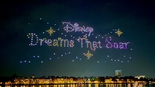The Coolest Thing At Any Theme Park: Disney Dreams That Soar Drone Show