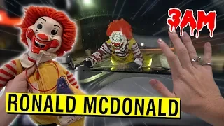 DO NOT GO TO MCDONALD'S AT 3AM CHALLENGE!! (RONALD MCDONALD CHASED US)