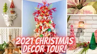 2021 Christmas Decor Tour ~ Vlogmas 2021