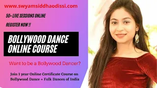 Online BOLLYWOOD DANCE Course (1 year Certificate COURSE)