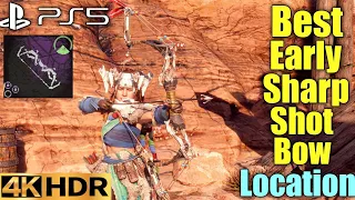 Best Early Bow Location Horizon Zero Dawn Complete Edition How to Get Shadow Sharpshot Bow Location