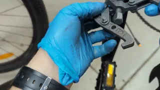 remove bike crank arm with bearing/gear puller