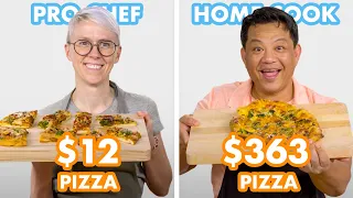 $363 vs $12 Pizza: Pro Chef & Home Cook Swap Ingredients | Epicurious