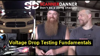 Voltage drop testing a parking light/turn signal circuit