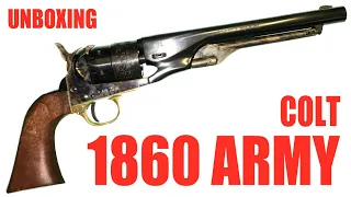 Colt 1860 Army: Unboxing