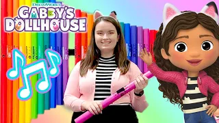 "Hey Gabby" with Boomwhackers ft. TheChromaticMusicTeacher! | GABBY'S DOLLHOUSE