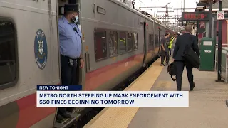 Metro-North steps up mask enforcement, violators could face fine