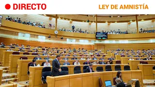 SENADO: El pleno da carpetazo al CHOQUE contra el CONGRESO por la LEY de AMNISTÍA | RTVE