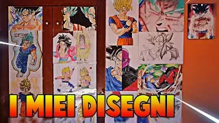 VI MOSTRO I MIEI DISEGNI DI DRAGON BALL!!!