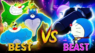 Ft. Doraemon Vs Bodybuilders 🗿- Why Not Edit 🥵 | Who Will Win ? Gaming With Nobita
