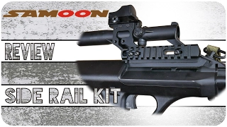 Airsoft Review ENG - Side rail kit for GHK Steyr AUG GBBR from Samoon.tw