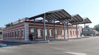 Открытие автостанции после ремонта в Соликамске