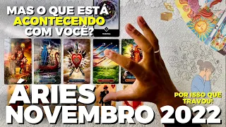 ♈️ÁRIES NOVEMBRO 2022. Esquisito! As coisas estão se movimentando e vão te surpreender. TAROT.