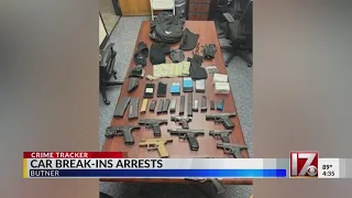 5 juveniles charged after stolen firearms seized in Butner, police say
