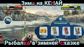 Зима на КЕНАЙ / Рыбалка в зимней сказке / игровой процесс / Fishing Clash: Реальная рыбалка