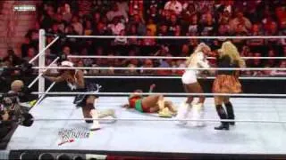 WWE Monday Night Raw No. 1 Contender's Diva Halloween Costume Battle Royal