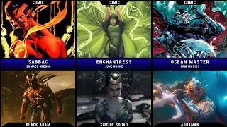 Comparison: DC comic's characters Vs. DCEU (part 2)