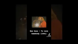 Bee Gees To Love Somebody 🎶🎸