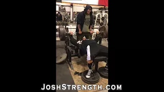 Ed Brown, 515 Raw Bench Press