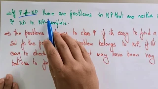 complexity classes | P & NP | TOC | Lec-96 | Bhanu Priya