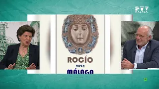 🕯️Sentir Cofrade 🌸 Pepa Montes  y Domingo Partal de la Hdad del Rocío de Málaga · 25 abril 24