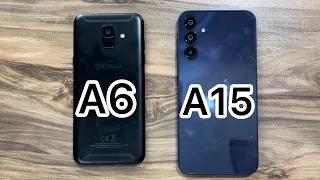 Samsung Galaxy A15 vs Samsung Galaxy A6