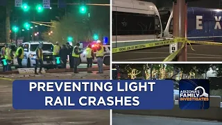 Valley Metro working to cut down on vehicles crashing into light rail trains