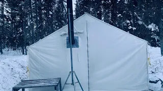 -33c Camping Winter Wall Tent