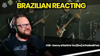 VOB - Enemy of Earth is You [live] at Pasiwali Fest - REACTION