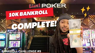 Back to Back Coolers @ Maryland Live! | Bankroll Challenge Complete! Poker Vlog#15