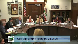 January 24, 2023 Ojai City Council Regular Meeting