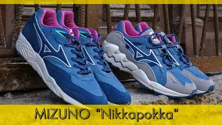 MIZUNO "Nikkapokka" / Кроссовки Wave Rider 1 и Contender в Zefear