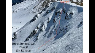 Skiing Whiff on Six Senses at Breckenridge Colorado