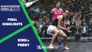 Squash: King v Perry - Manchester Open 2022 Final Highlights