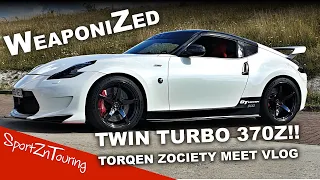 AMUSE TWIN TURBO 370Z Steals Show – ZOCIETY Torqen Z Meet 2019 *VLOG*