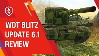 WoT Blitz. Update 6.1 Review. T57 Heavy and AMX 50B Buff!