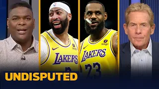 Lakers win, AD post triple-double & LeBron downplays upcoming trade deadline | NBA | UNDISPUTED